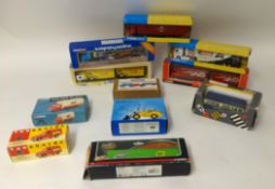 A mixed collection of Corgi including Volvo rigged truck and CC trailer TY86712, Volvo 4 wheeled
