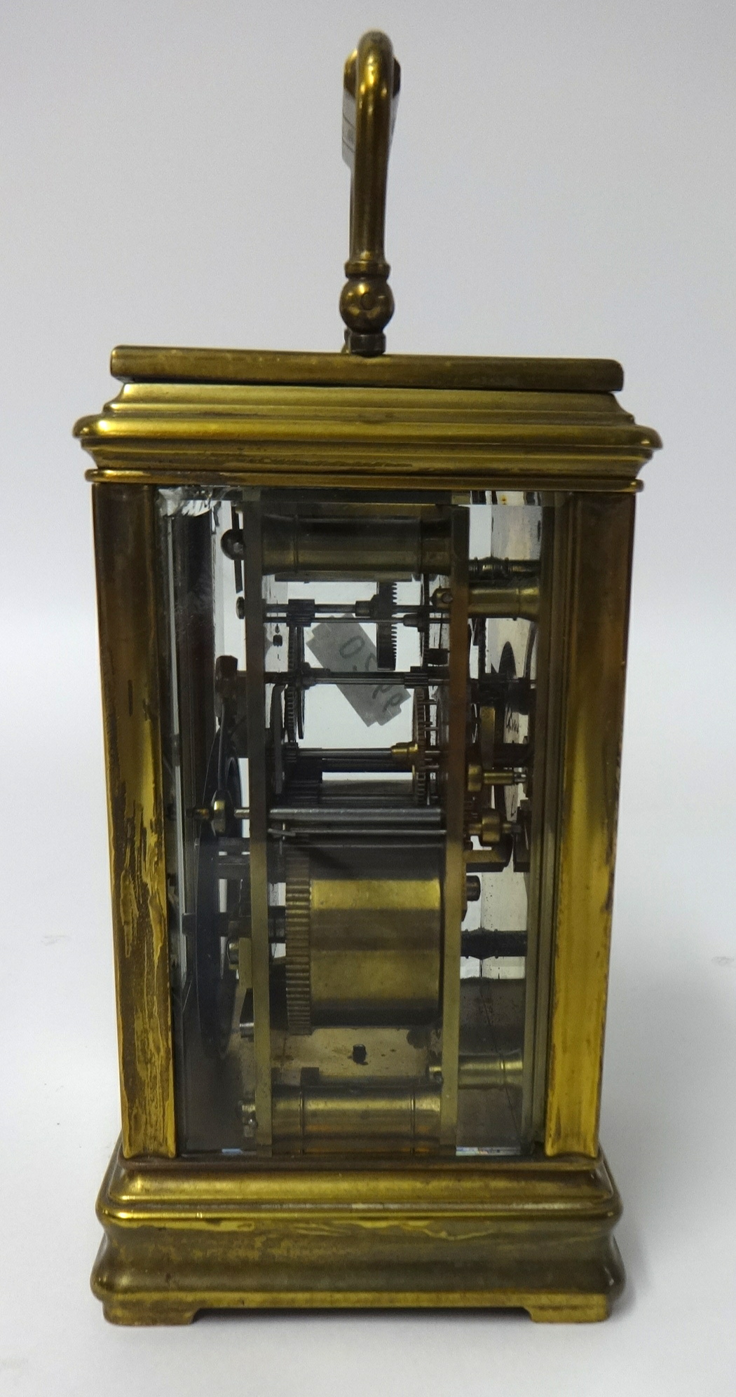 A carriage clock, C.H.Cornish, Plymouth. - Image 2 of 3