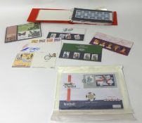 Collection of stamps and first day covers