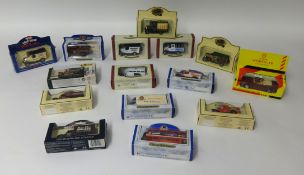 Collection of various die cast models mainly Lledo and Oxford die cast, approx. 70