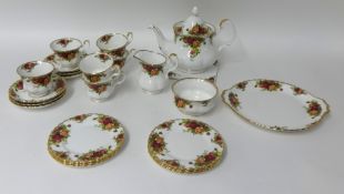 Royal Albert 'Old Country Roses' tea set.