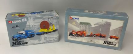 Corgi Limited Edition Heavy Haulage 'Econofreight heavy transport Ltd' (18001), Corgi Classic '