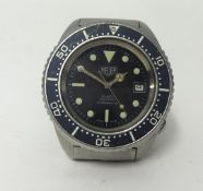 Heuer, a Gents Professional Super Divers watch, circa 1982, dive to 1000 metres, (working order,