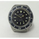 Heuer, a Gents Professional Super Divers watch, circa 1982, dive to 1000 metres, (working order,