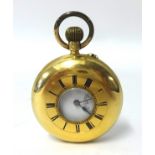 An 18ct gold full hunter pocket watch.