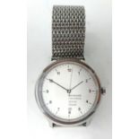 Mondaine, a Gents SS Swiss wrist watch, boxed as new.