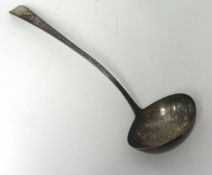 A Geo III Dublin silver ladle, circa 1804, approx 6oz.