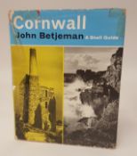 A shell guide book by John Betjeman, signed by the author.
