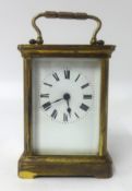 Carriage clock, 14cm
