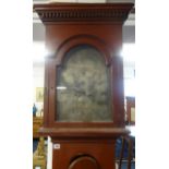 19th century long case clock eight day movement Penryn R. Bahanna