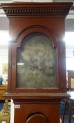 19th century long case clock eight day movement Penryn R. Bahanna
