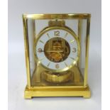 Jaeger Le Coultre Atmos clock, height 22.50cm