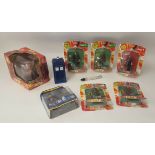 A collection of Dr Who items (some boxed)