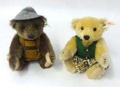 Steiff 'Brother and Sister' bears, with white tag, (2)