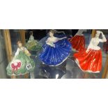 Three modern Royal Doulton figurines