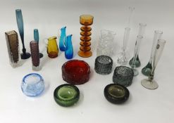 Various 1950's and later art glass including Whitefriars (21)