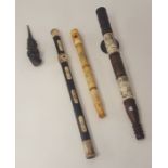 Police Review paper 1963, Police Truncheons, walking stick, violin bow etc.