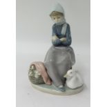Lladro figure of a girl
