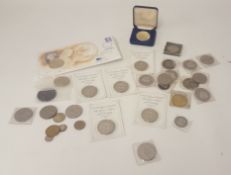 A general collection of coins including Royal Mint and other crowns 1935 crown, Jubilee crowns etc
