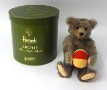 Steiff Harrods growler bear 'Archie', with certificate and box (only 1,500 made for Harrods)