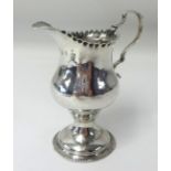 Georgian silver cream jug 77gms