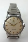 Omega, a Gents Seamaster wrist watch, with box.