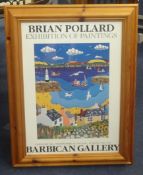 Brian Pollard, Millennium print and another (2), 58cm x 40cm.