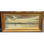 John Donald a pair signed pastels 'A Spring Morning Looking Towards Exmouth from the London