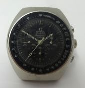 Omega, a Gents Speedmaster Professional MKII stainless steel wrist watch.