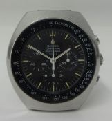 Omega, a Gents stainless steel Speedmaster Professional Mark II wrist watch.