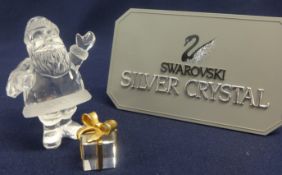 Swarovski Crystal Glass Santa and Crystal Memories collection Parcel.