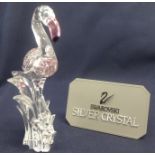 Swarovski Crystal Glass Flamingo.