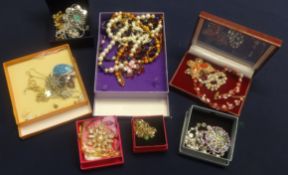 A large collection of modern jewellery, mostly as new and boxed.