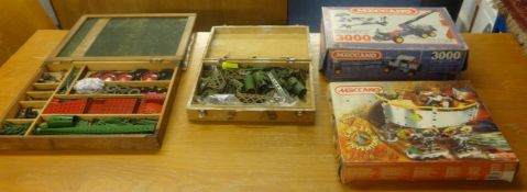 A large collection of Meccano including vintage, numerous parts and accessories (boxed and loose)