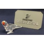 Swarovski Crystal Glass Parrot.