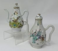 Two Chinese Winepots 19th century