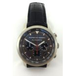 Porsche Design Automatic, a fine gents wristwatch in white gold, with movement window in the back,