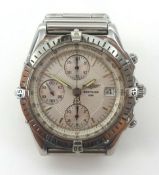 Breitling, a gents stainless steel chronometer wristwatch, case No A13050.1 141315.