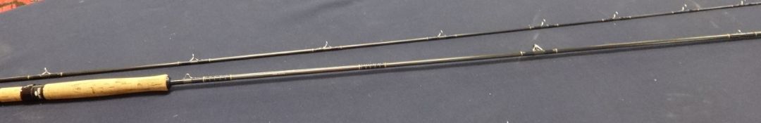 Cortland, fly rod, graphite, with holder.