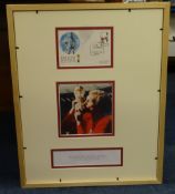 World Cup Final collection, signed Gordon Banks , all framed