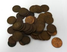 A collection of pre decimalisation general coins,