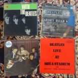 Collection of vinyl records (albums) including The Beatles 'Help!', ' Sgt. Peppers Lonely Heart Club