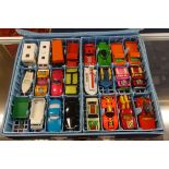 Matchbox collectors case including 48 Lesney Matchbox models