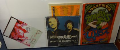 Colin Blunstone, The Zombies, Alan Parsons Project, a collection of 1960's and later vinyl records