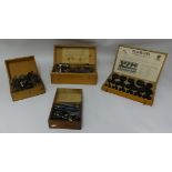 A Boley Leinen watch makers lathe boxed, a Boley Leinen Staking Tool kit, boxed, and a quantity of