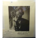 B.B.King, 'King of the Blues' limited edition signed print with certificate, unframed,