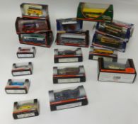 A collection of diecast models, approx 74 boxed and 10 loose including 'Original Omnibus' models, '