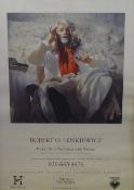 Robert Lenkiewicz (1941-2002), an exhibition poster 'Project 18'.