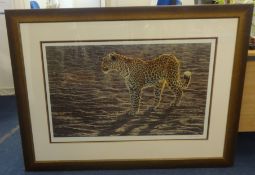 Alan Hunt 'Okavanga Apparition', signed limited edition print no 4/250, 55cm x 90cm.