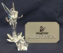 Swarovski Crystal Disney Original 2008 'Tinkerbell' with Plaque
